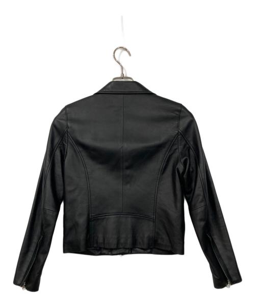 STUDIOUS（ステュディオス）STUDIOUS (ステュディオス) ラムレザーライダースジャケット ブラック サイズ:1の古着・服飾アイテム