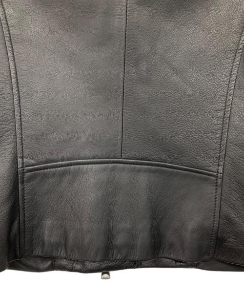 STUDIOUS（ステュディオス）STUDIOUS (ステュディオス) ラムレザーライダースジャケット ブラック サイズ:1の古着・服飾アイテム