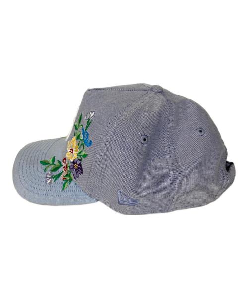 New Era（ニューエラ）New Era (ニューエラ) KITH (キス) Floral Oxford Pinch Crown ブルー サイズ:表記無しの古着・服飾アイテム