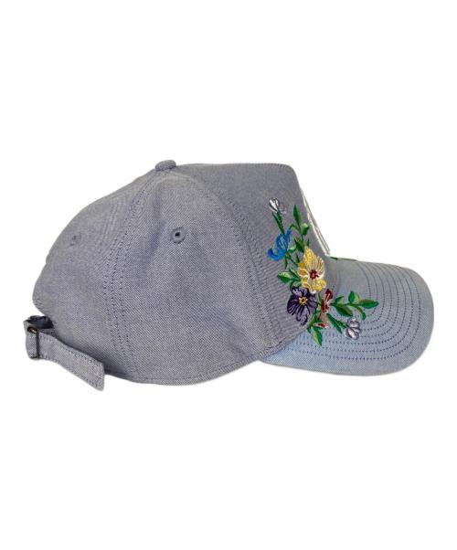New Era（ニューエラ）New Era (ニューエラ) KITH (キス) Floral Oxford Pinch Crown ブルー サイズ:表記無しの古着・服飾アイテム