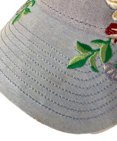 New Era（ニューエラ）New Era (ニューエラ) KITH (キス) Floral Oxford Pinch Crown ブルー サイズ:表記無しの古着・服飾アイテム