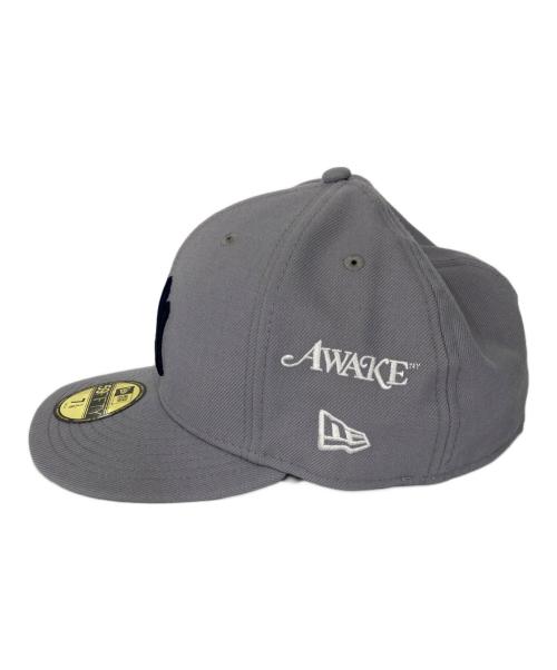 New Era（ニューエラ）New Era (ニューエラ) ベースボールキャップ グレー サイズ:7　3/8の古着・服飾アイテム