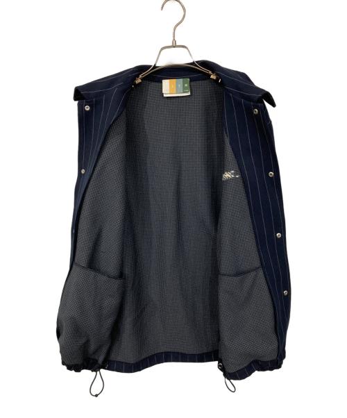 KITH（キス）KITH (キス) ストライプコーチジャケット ネイビー サイズ:Sの古着・服飾アイテム