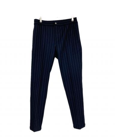 Kith needles キス　ニードル酢　ネイビー ストライプ パンツ XL 中古・古着通販】KITH (キス) ストライプパンツ ネイビー サイズ:M