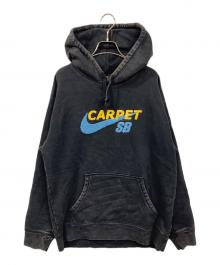 NIKE SB×CARPET COMPANY（ナイキエスビー×カーペットカンパニー）の古着「Skateboard Hoodie」｜ブラック