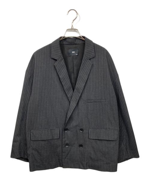 HARE（ハレ）HARE (ハレ) ダブルテーラードジャケット グレー サイズ:Sの古着・服飾アイテム
