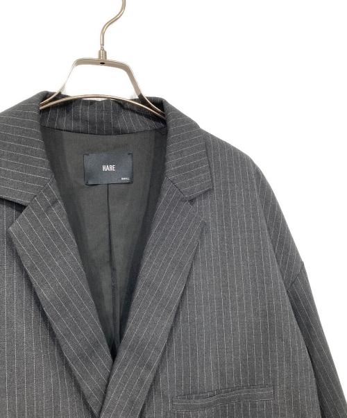 HARE（ハレ）HARE (ハレ) ダブルテーラードジャケット グレー サイズ:Sの古着・服飾アイテム