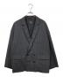 HARE（ハレ）の古着「ダブルテーラードジャケット」｜グレー