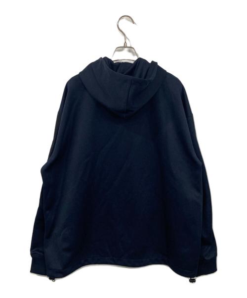 FRED PERRY（フレッドペリー）FRED PERRY (フレッドペリー) ジャージーフーディ ネイビー サイズ:Lの古着・服飾アイテム