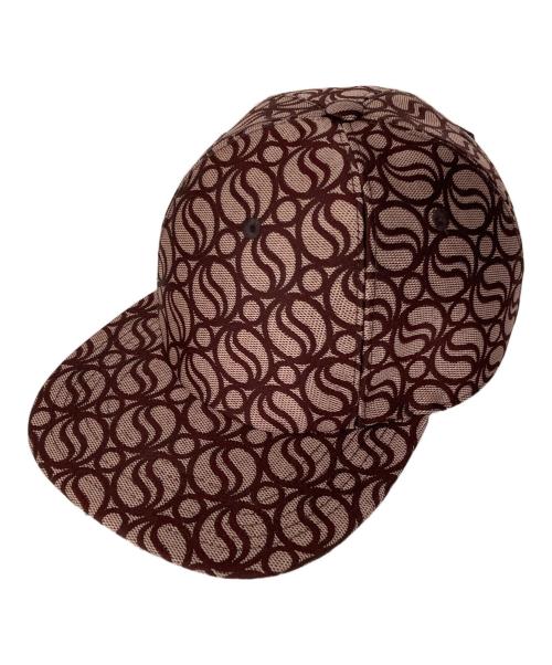 STELLA McCARTNEY（ステラマッカートニー）STELLA McCARTNEY (ステラマッカートニー) S-Waveキャップ バーガンディー サイズ:56の古着・服飾アイテム