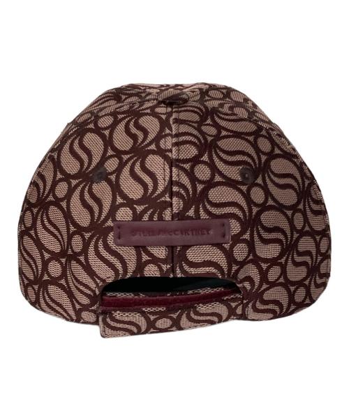 STELLA McCARTNEY（ステラマッカートニー）STELLA McCARTNEY (ステラマッカートニー) S-Waveキャップ バーガンディー サイズ:56の古着・服飾アイテム