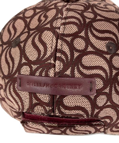 STELLA McCARTNEY（ステラマッカートニー）STELLA McCARTNEY (ステラマッカートニー) S-Waveキャップ バーガンディー サイズ:56の古着・服飾アイテム