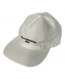 STELLA McCARTNEY（ステラマッカートニー）の古着「ロゴ刺繍キャップ」｜ホワイト