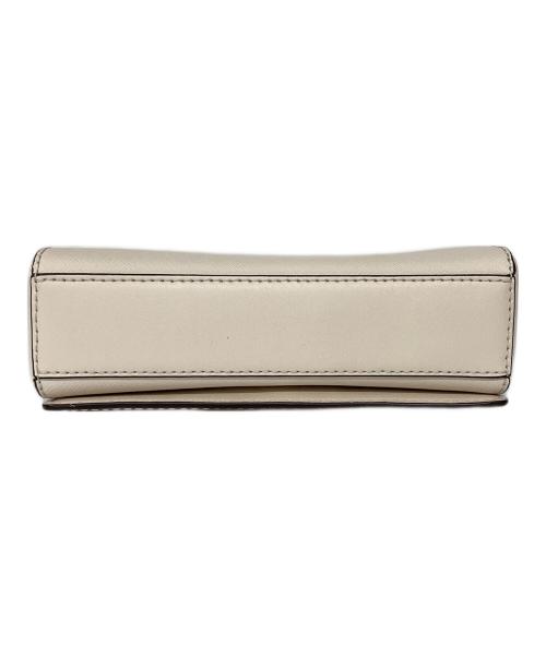 MICHAEL KORS（マイケル・コース）MICHAEL KORS (マイケル・コース) カードケース付ショルダーバッグ ベージュの古着・服飾アイテム