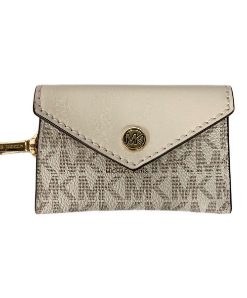 MICHAEL KORS（マイケル・コース）MICHAEL KORS (マイケル・コース) カードケース付ショルダーバッグ ベージュの古着・服飾アイテム