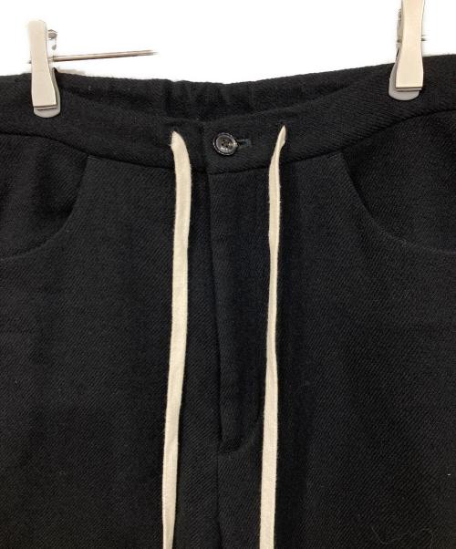 SOUMO（ソウモ）SOUMO (ソウモ) ウールパンツ ブラック サイズ:01の古着・服飾アイテム