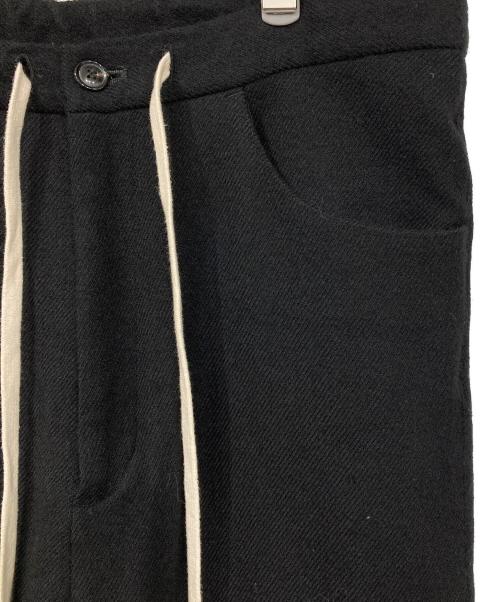 SOUMO（ソウモ）SOUMO (ソウモ) ウールパンツ ブラック サイズ:01の古着・服飾アイテム