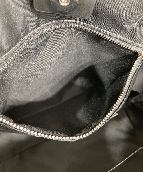 Adam et Rope（アダム エ ロペ）Adam et Rope (アダム エ ロペ) スプリットレザーフラップトートバッグ ブラックの古着・服飾アイテム