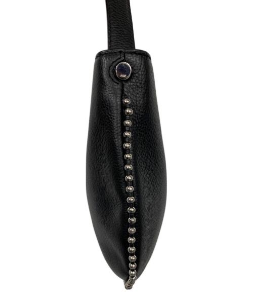 ALEXANDER WANG（アレキサンダー・ワン）ALEXANDER WANG (アレキサンダー・ワン) スタッズハンドバッグ ブラックの古着・服飾アイテム
