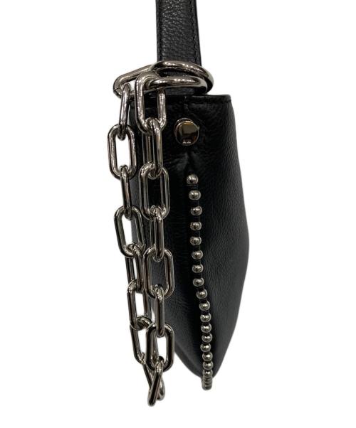 ALEXANDER WANG（アレキサンダー・ワン）ALEXANDER WANG (アレキサンダー・ワン) スタッズハンドバッグ ブラックの古着・服飾アイテム