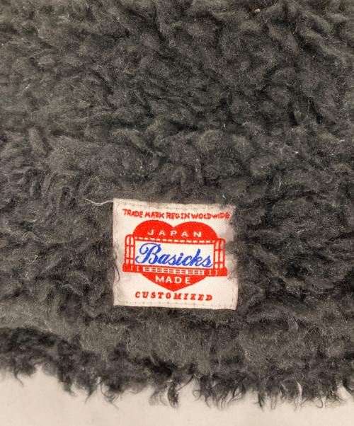 BASICKS（ベイシックス）Basicks (ベイシックス) bear beanie ブラック サイズ:Sの古着・服飾アイテム