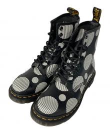 Dr.Martens（ドクターマーチン）の古着「ポルカドット8ホールブーツ」｜ブラック