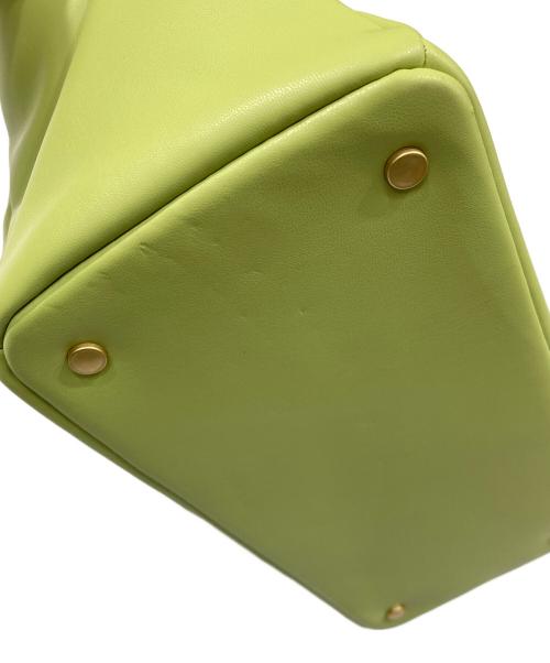 Mila Owen（ミラオーウェン）Mila Owen (ミラオーウェン) ロングハンドルショルダーバッグ グリーンの古着・服飾アイテム