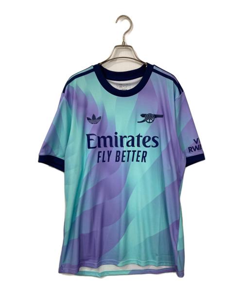 adidas（アディダス）adidas (アディダス) アーセナル 24/25 サードユニフォーム ブルー×パープル サイズ:3XLの古着・服飾アイテム