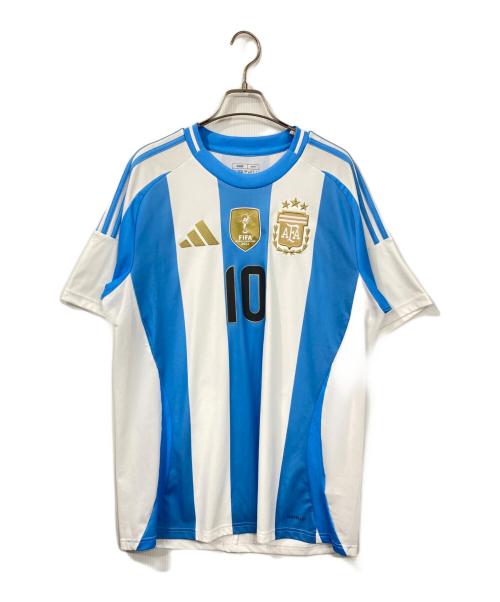 adidas（アディダス）adidas (アディダス) 2024アルゼンチン代表 レプリカ ユニフォーム ブルー×ホワイト サイズ:XLの古着・服飾アイテム