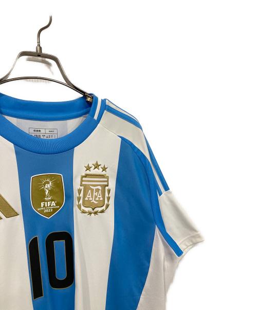 adidas（アディダス）adidas (アディダス) 2024アルゼンチン代表 レプリカ ユニフォーム ブルー×ホワイト サイズ:XLの古着・服飾アイテム