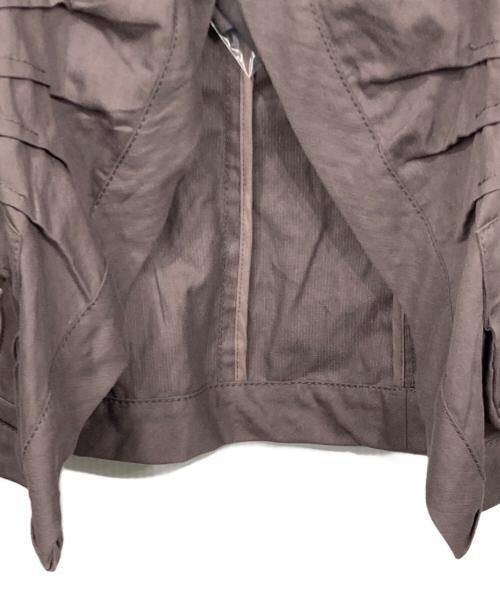 SPORT MAX（スポーツマックス）SPORT MAX (スポーツマックス) タックテーラードジャケット グレー サイズ:42 未使用品の古着・服飾アイテム