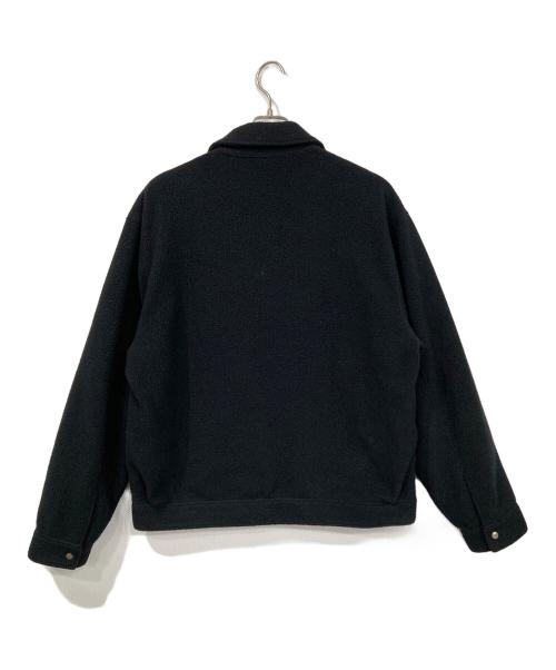 UNITED ARROWS & SONS（ユナイテッドアローズ アンド サンズ）UNITED ARROWS & SONS (ユナイテッドアローズ アンド サンズ) フリースブルゾン ブラック サイズ:XLの古着・服飾アイテム