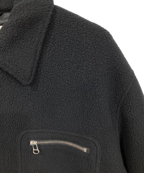 UNITED ARROWS & SONS（ユナイテッドアローズ アンド サンズ）UNITED ARROWS & SONS (ユナイテッドアローズ アンド サンズ) フリースブルゾン ブラック サイズ:XLの古着・服飾アイテム
