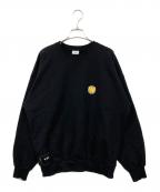 WTAPSダブルタップス）の古着「TNNL/SWEATER/COTTON」｜ブラック