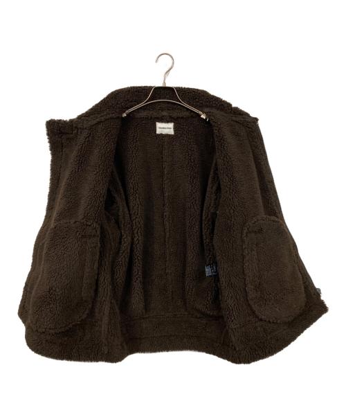 MONKEY TIME（モンキータイム）MONKEY TIME (モンキータイム) フェイクムートンB-3ジャケット ブラウン サイズ:1の古着・服飾アイテム