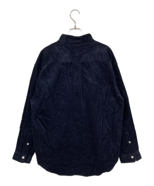 DESCENDANT（ディセンダント）DESCENDANT (ディセンダント) TETTY CORDUROY LS SHIRT ネイビー サイズ:1の古着・服飾アイテム