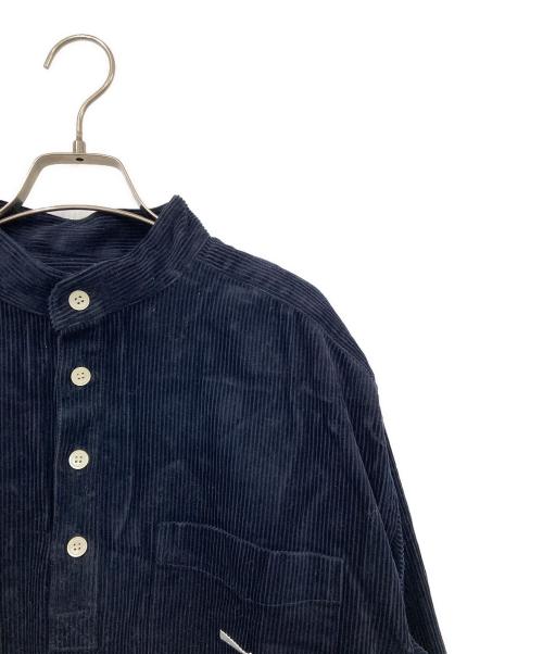 DESCENDANT（ディセンダント）DESCENDANT (ディセンダント) TETTY CORDUROY LS SHIRT ネイビー サイズ:1の古着・服飾アイテム