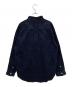 DESCENDANT (ディセンダント) TETTY CORDUROY LS SHIRT ネイビー サイズ:1：10000円