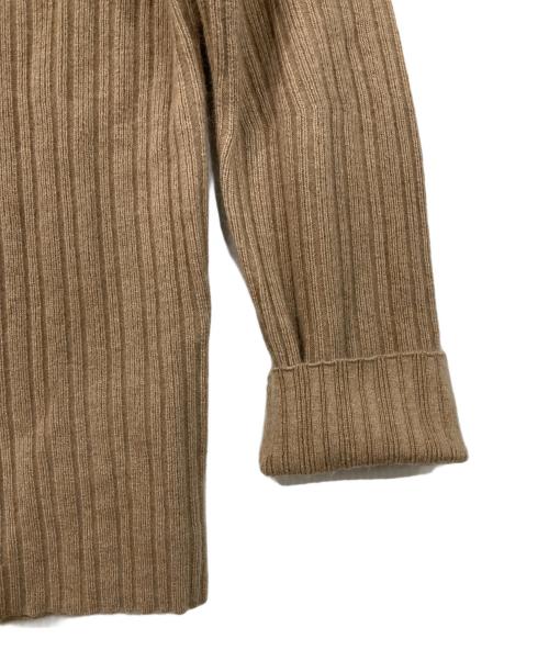 anuans（アニュアンス）anuans (アニュアンス) オフショルリブニットセットアップ ベージュ サイズ:Sの古着・服飾アイテム