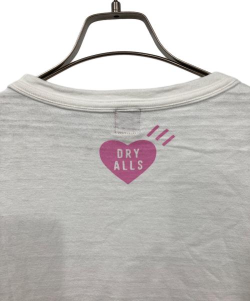 HUMAN MADE（ヒューマンメイド）HUMAN MADE (ヒューマンメイド) ハートロゴプリントTシャツ ホワイト サイズ:3XLの古着・服飾アイテム