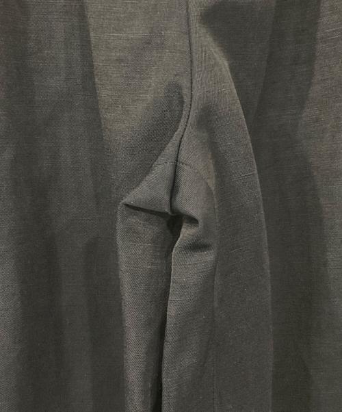 GALERIE VIE（ギャルリーヴィー）GALERIE VIE (ギャルリーヴィー) ナイリーギャバジン イージーサイドポケットパンツ ネイビー サイズ:32の古着・服飾アイテム