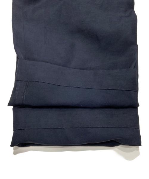 GALERIE VIE（ギャルリーヴィー）GALERIE VIE (ギャルリーヴィー) ナイリーギャバジン イージーサイドポケットパンツ ネイビー サイズ:32の古着・服飾アイテム