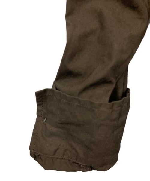 mizuiro-ind（ミズイロインド）mizuiro-ind (ミズイロインド) ショート丈バルーンシャツ ブラウン サイズ:表記なしの古着・服飾アイテム