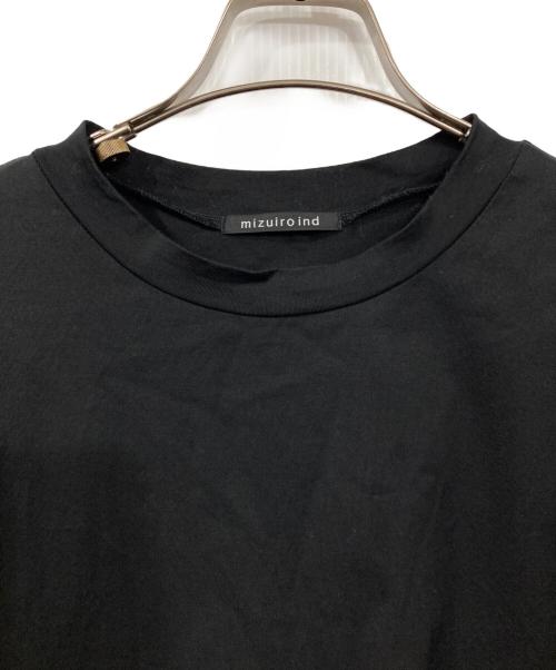 mizuiro-ind（ミズイロインド）mizuiro-ind (ミズイロインド) カットソーワンピース ブラック サイズ:表記なしの古着・服飾アイテム