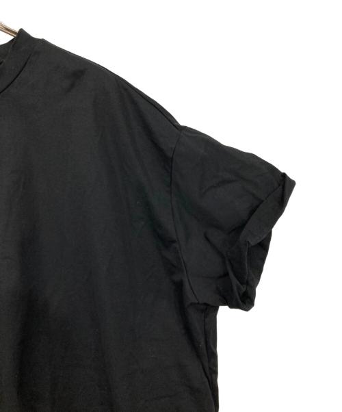 mizuiro-ind（ミズイロインド）mizuiro-ind (ミズイロインド) カットソーワンピース ブラック サイズ:表記なしの古着・服飾アイテム