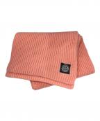 STONE ISLANDストーンアイランド）の古着「コンパスパッチマフラー」｜ピンク