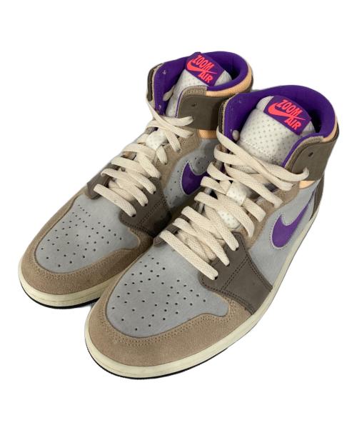 NIKE（ナイキ）NIKE (ナイキ) Air Jordan 1 High Zoom CMFT 2 ベージュ×パープル サイズ:27.0の古着・服飾アイテム
