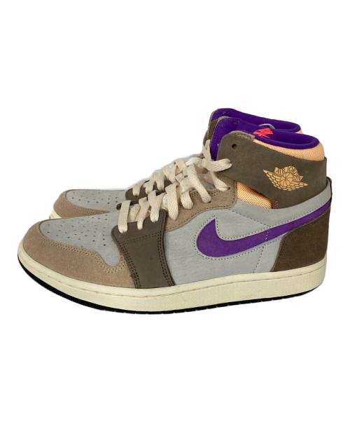 NIKE（ナイキ）NIKE (ナイキ) Air Jordan 1 High Zoom CMFT 2 ベージュ×パープル サイズ:27.0の古着・服飾アイテム
