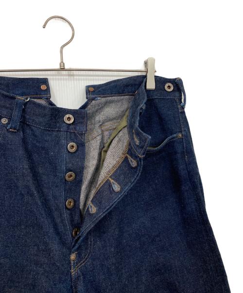 NIGEL CABOURN（ナイジェルケーボン）NIGEL CABOURN (ナイジェルケーボン) RAILMAN DENIM PANT インディゴ サイズ:34の古着・服飾アイテム