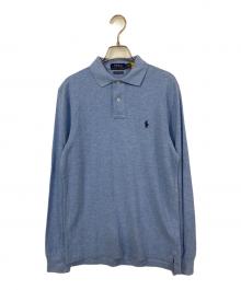 POLO RALPH LAUREN（ポロ・ラルフローレン）の古着「長袖ポロシャツ」｜ブルー